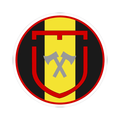 Emblem for the 2-I-IGR (Denmark) (Coat of Arms) STICKER Vinyl Kiss-Cut Decal 3 Inch White - The Sticker Space