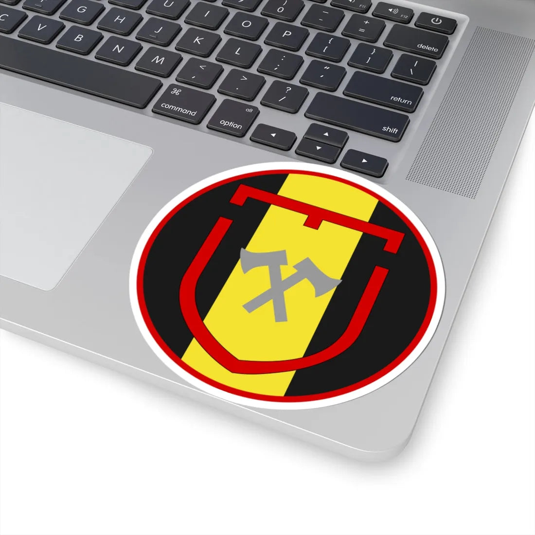 Emblem for the 2-I-IGR (Denmark) (Coat of Arms) STICKER Vinyl Kiss-Cut Decal - The Sticker Space