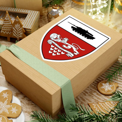 Emblem for the 2-I-JDR (Denmark) (Coat of Arms) STICKER Vinyl Kiss-Cut Decal - The Sticker Space