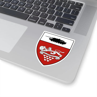 Emblem for the 2-I-JDR (Denmark) (Coat of Arms) STICKER Vinyl Kiss-Cut Decal - The Sticker Space
