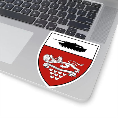 Emblem for the 2-I-JDR (Denmark) (Coat of Arms) STICKER Vinyl Kiss-Cut Decal - The Sticker Space