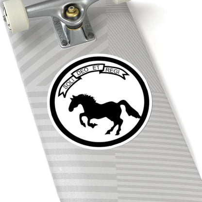 Emblem for the 2-I-LG (Denmark) (Coat of Arms) STICKER Vinyl Kiss-Cut Decal - The Sticker Space