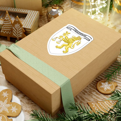 Emblem for the 2-II-JDR (Denmark) (Coat of Arms) STICKER Vinyl Kiss-Cut Decal - The Sticker Space