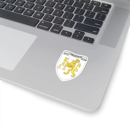Emblem for the 2-II-JDR (Denmark) (Coat of Arms) STICKER Vinyl Kiss-Cut Decal - The Sticker Space