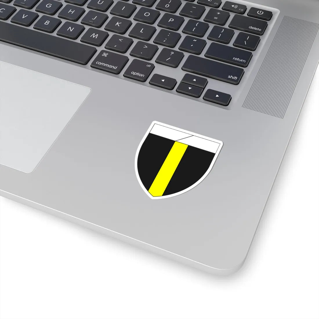 Emblem for the 2-II-KJFR (Denmark) (Coat of Arms) STICKER Vinyl Kiss-Cut Decal - The Sticker Space