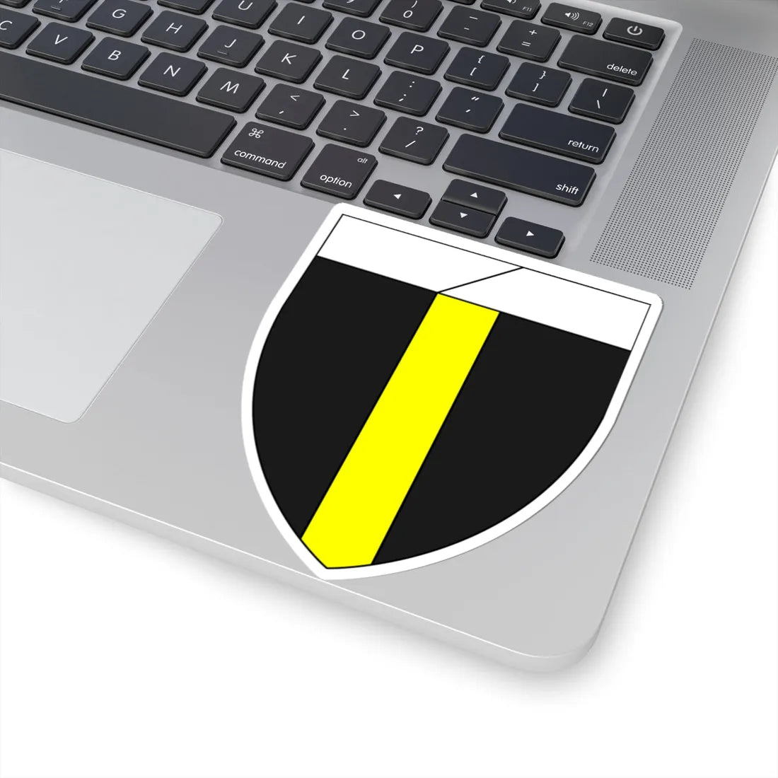 Emblem for the 2-II-KJFR (Denmark) (Coat of Arms) STICKER Vinyl Kiss-Cut Decal - The Sticker Space