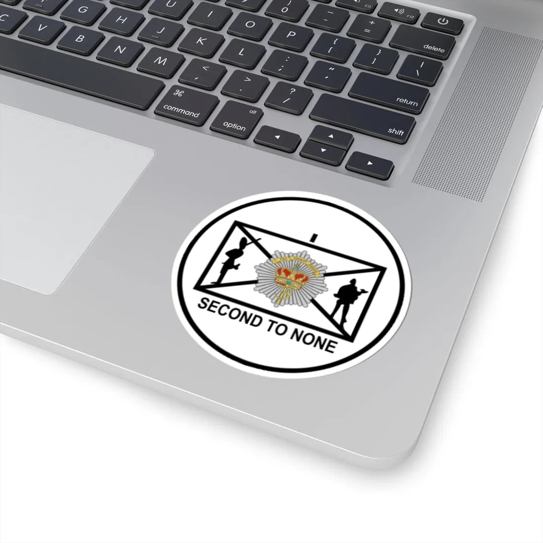 Emblem for the 2-II-LG (Denmark) (Coat of Arms) STICKER Vinyl Kiss-Cut Decal - The Sticker Space