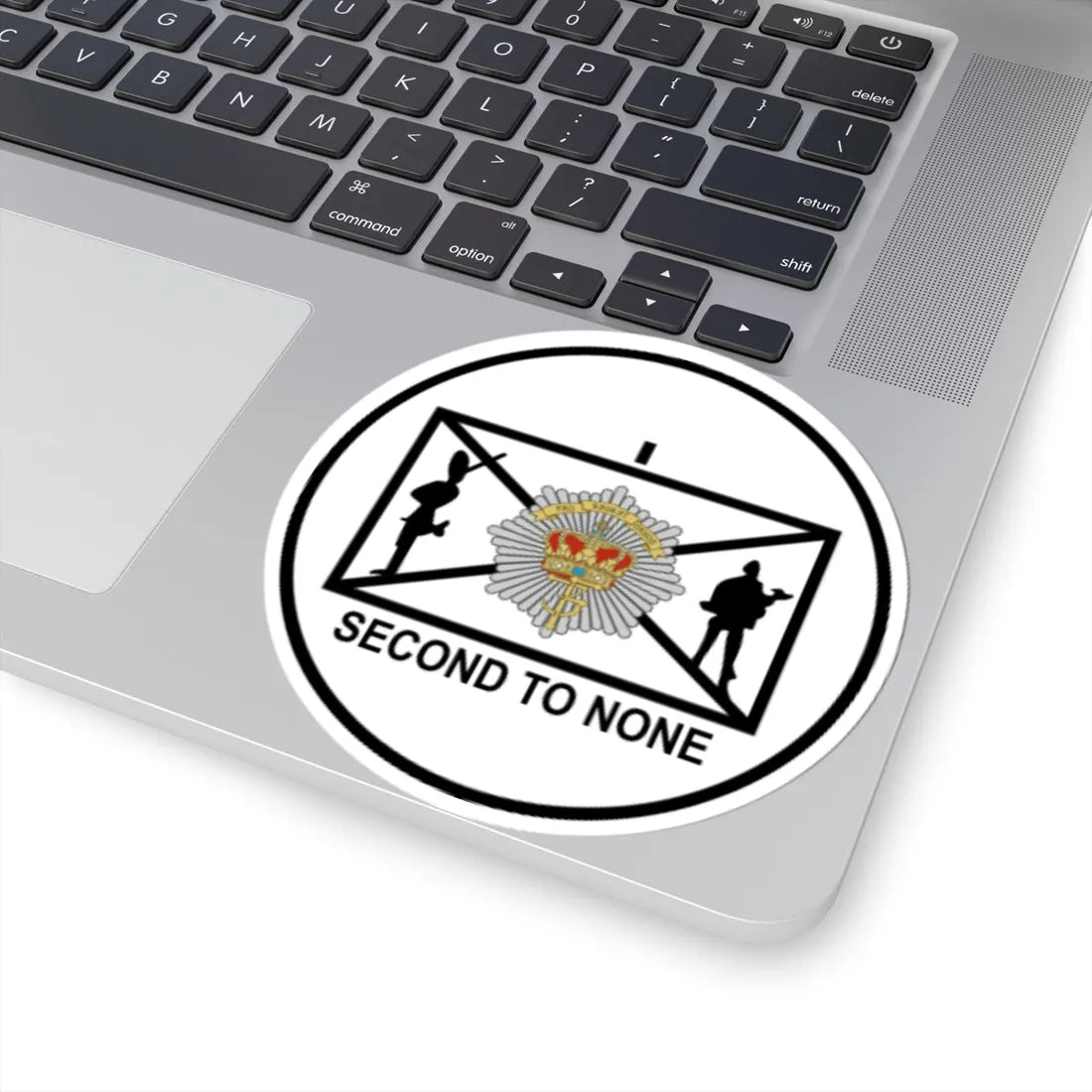 Emblem for the 2-II-LG (Denmark) (Coat of Arms) STICKER Vinyl Kiss-Cut Decal - The Sticker Space