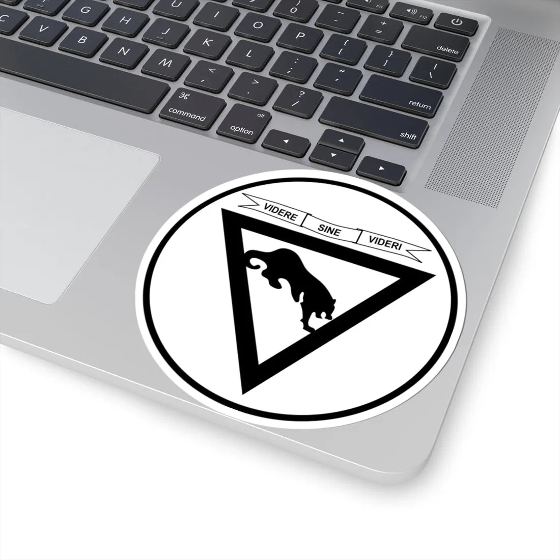 Emblem for the 2-III-JDR (Denmark) (Coat of Arms) STICKER Vinyl Kiss-Cut Decal - The Sticker Space