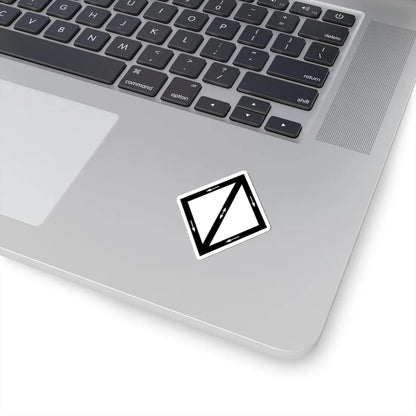 Emblem for the 2-IV-JTR (Denmark) (Coat of Arms) STICKER Vinyl Kiss-Cut Decal - The Sticker Space