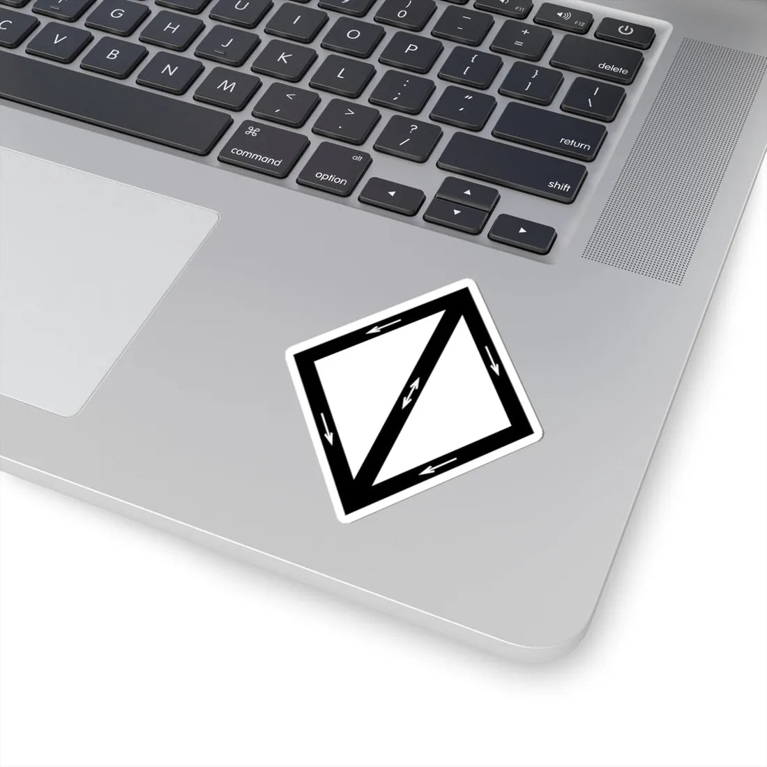 Emblem for the 2-IV-JTR (Denmark) (Coat of Arms) STICKER Vinyl Kiss-Cut Decal - The Sticker Space