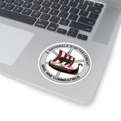 Emblem for the 2-IV-TRR (Denmark) (Coat of Arms) STICKER Vinyl Kiss-Cut Decal - The Sticker Space