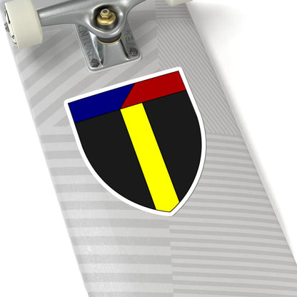Emblem for the 3-I-KJFR (Denmark) (Coat of Arms) STICKER Vinyl Kiss-Cut Decal - The Sticker Space