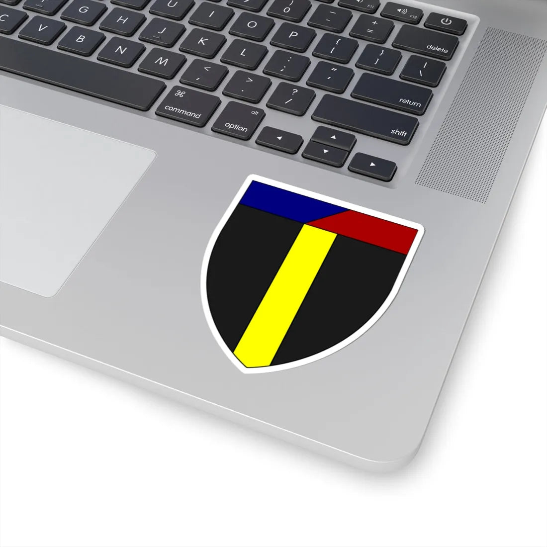 Emblem for the 3-I-KJFR (Denmark) (Coat of Arms) STICKER Vinyl Kiss-Cut Decal - The Sticker Space