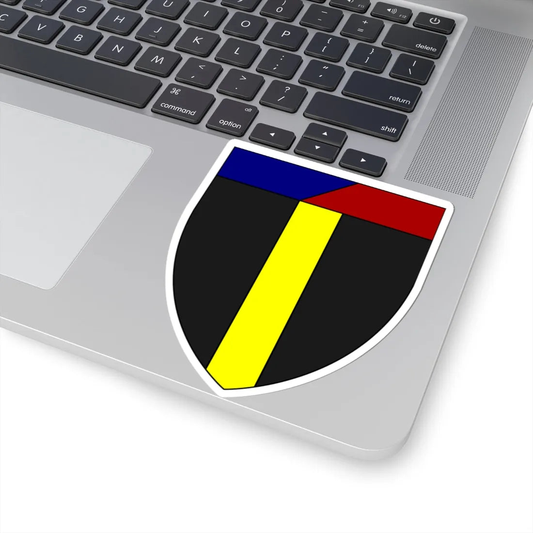 Emblem for the 3-I-KJFR (Denmark) (Coat of Arms) STICKER Vinyl Kiss-Cut Decal - The Sticker Space