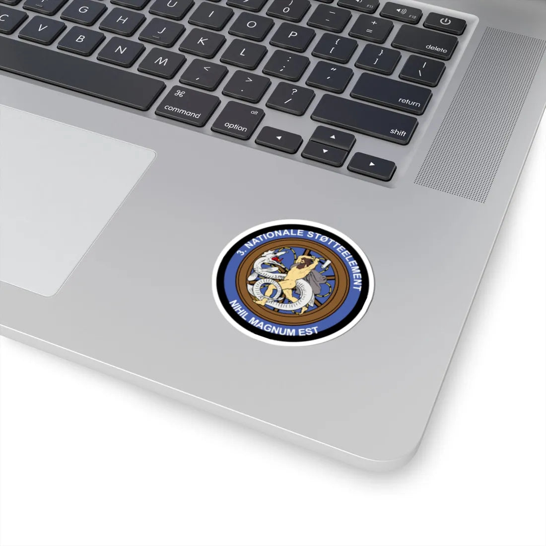 Emblem for the 3-IV-TRR (Denmark) (Coat of Arms) STICKER Vinyl Kiss-Cut Decal - The Sticker Space