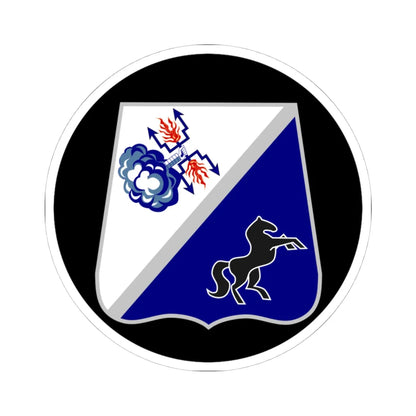 Emblem for the 3-V-GHR (Denmark) (Coat of Arms) STICKER Vinyl Kiss-Cut Decal - The Sticker Space