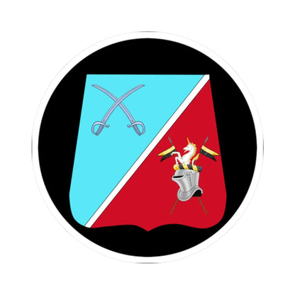 Emblem for the GHR 1 LOPKESK (Denmark) (Coat of Arms) STICKER Vinyl Kiss-Cut Decal 2 Inch White - The Sticker Space