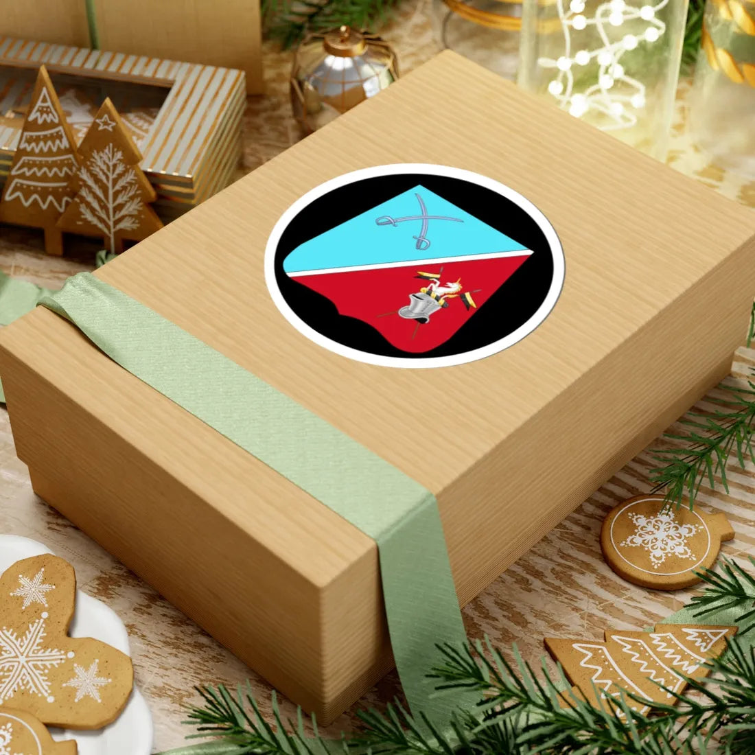 Emblem for the GHR 1 LOPKESK (Denmark) (Coat of Arms) STICKER Vinyl Kiss-Cut Decal - The Sticker Space