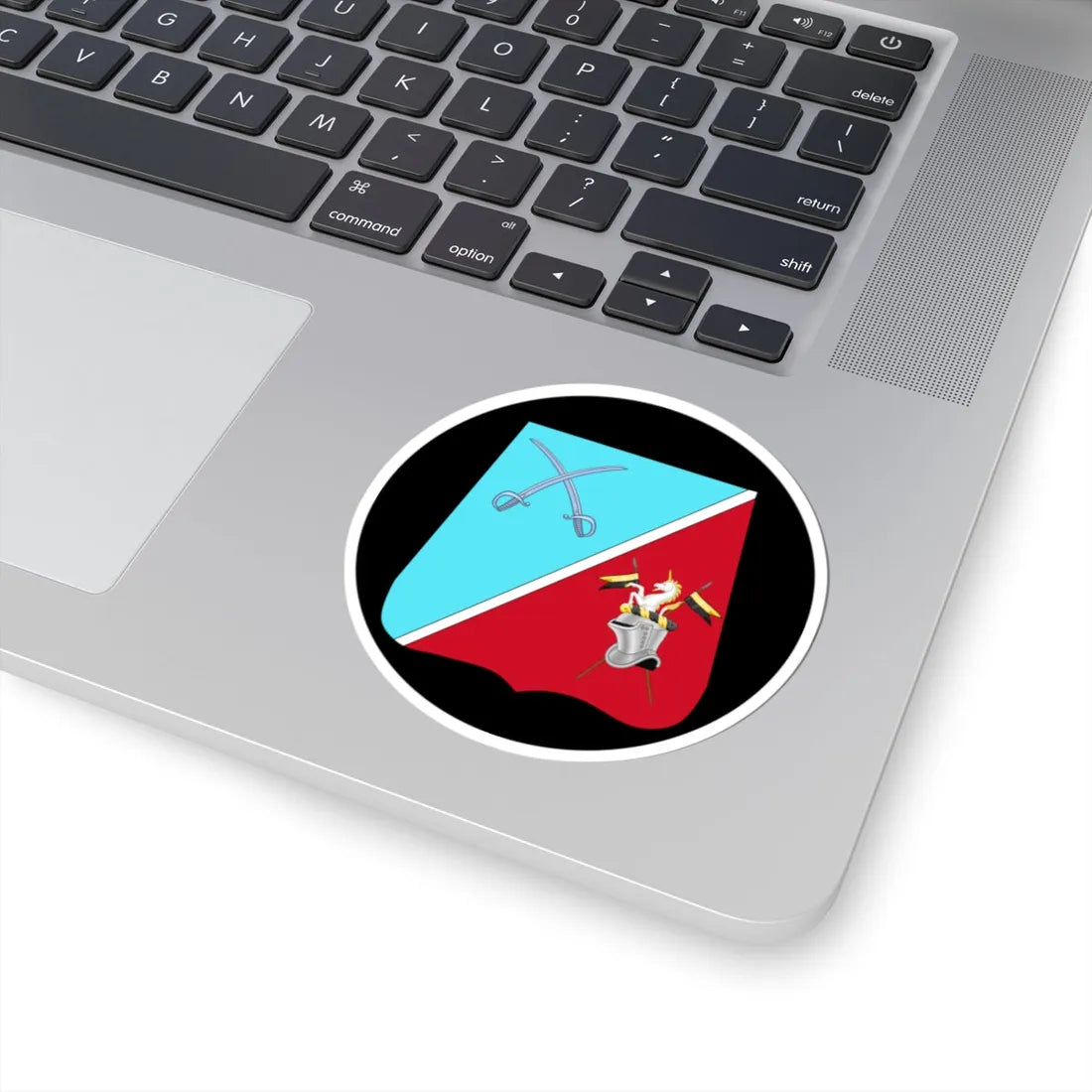 Emblem for the GHR 1 LOPKESK (Denmark) (Coat of Arms) STICKER Vinyl Kiss-Cut Decal - The Sticker Space