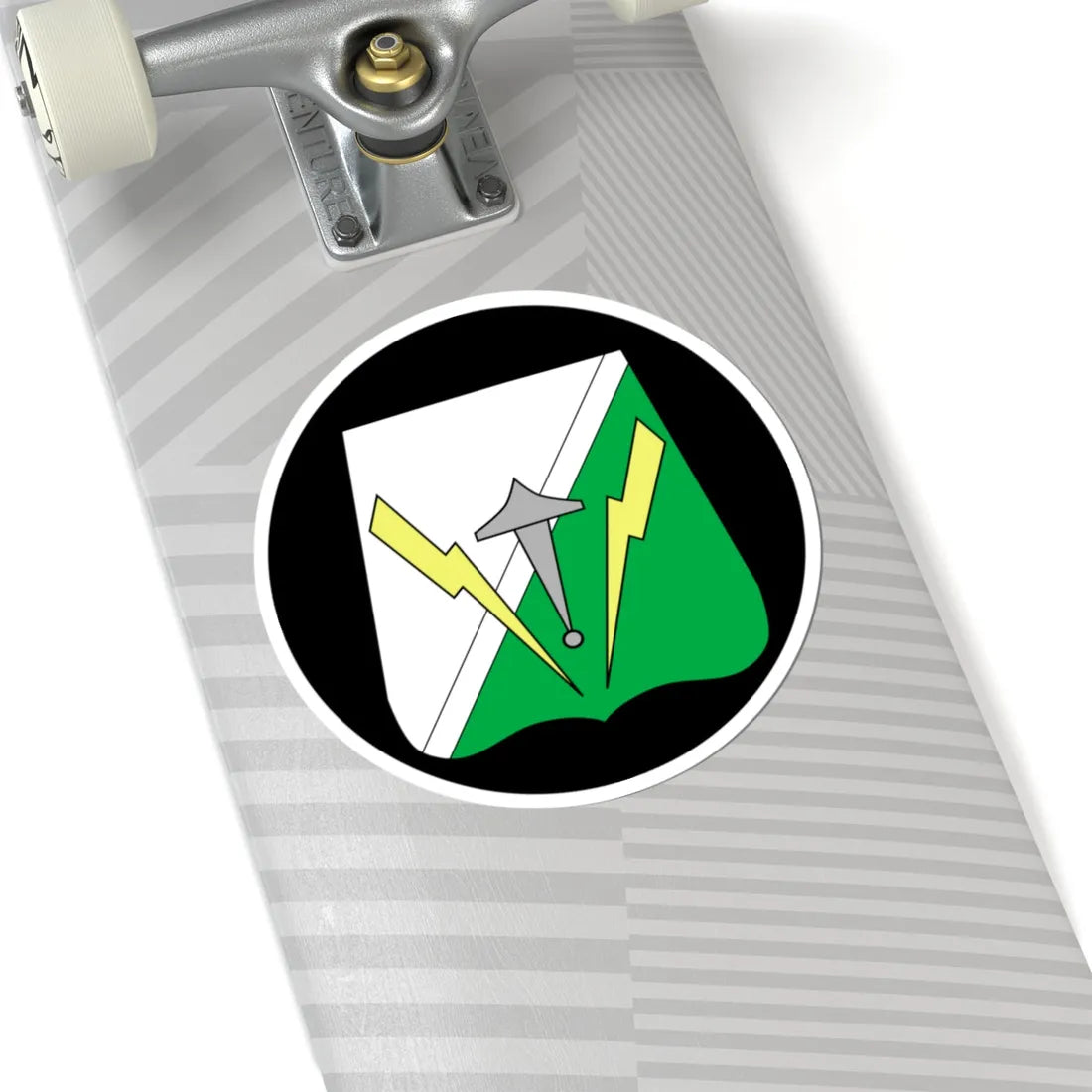 Emblem for the GHR 2Staff (Denmark) (Coat of Arms) STICKER Vinyl Kiss-Cut Decal - The Sticker Space