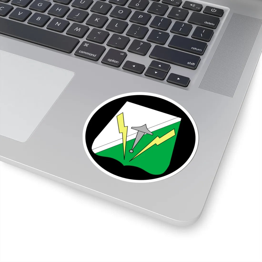 Emblem for the GHR 2Staff (Denmark) (Coat of Arms) STICKER Vinyl Kiss-Cut Decal - The Sticker Space