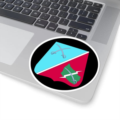 Emblem for the GHR 3Staff (Denmark) (Coat of Arms) STICKER Vinyl Kiss-Cut Decal - The Sticker Space