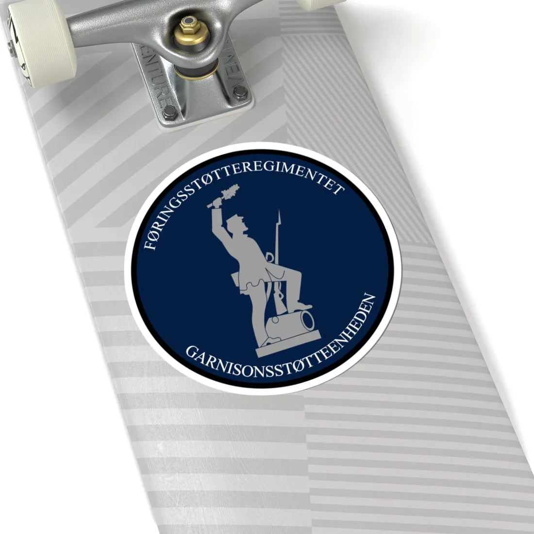 Emblem for the GSE-FSR (Denmark) (Coat of Arms) STICKER Vinyl Kiss-Cut Decal - The Sticker Space