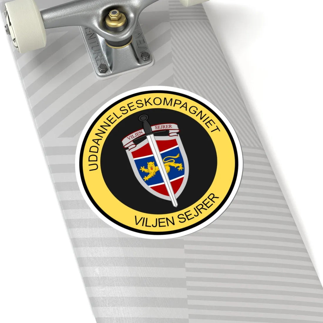 Emblem for the HBU-EFR (Denmark) (Coat of Arms) STICKER Vinyl Kiss-Cut Decal - The Sticker Space