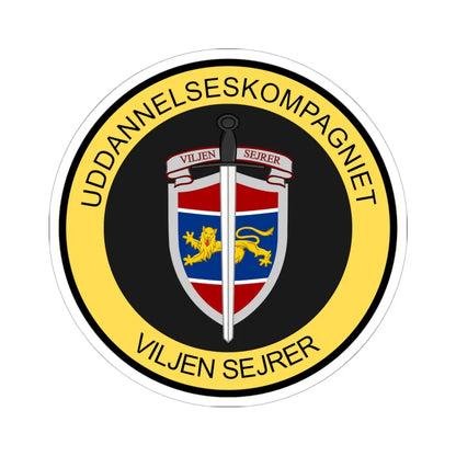Emblem for the HBU-EFR (Denmark) (Coat of Arms) STICKER Vinyl Kiss-Cut Decal - The Sticker Space