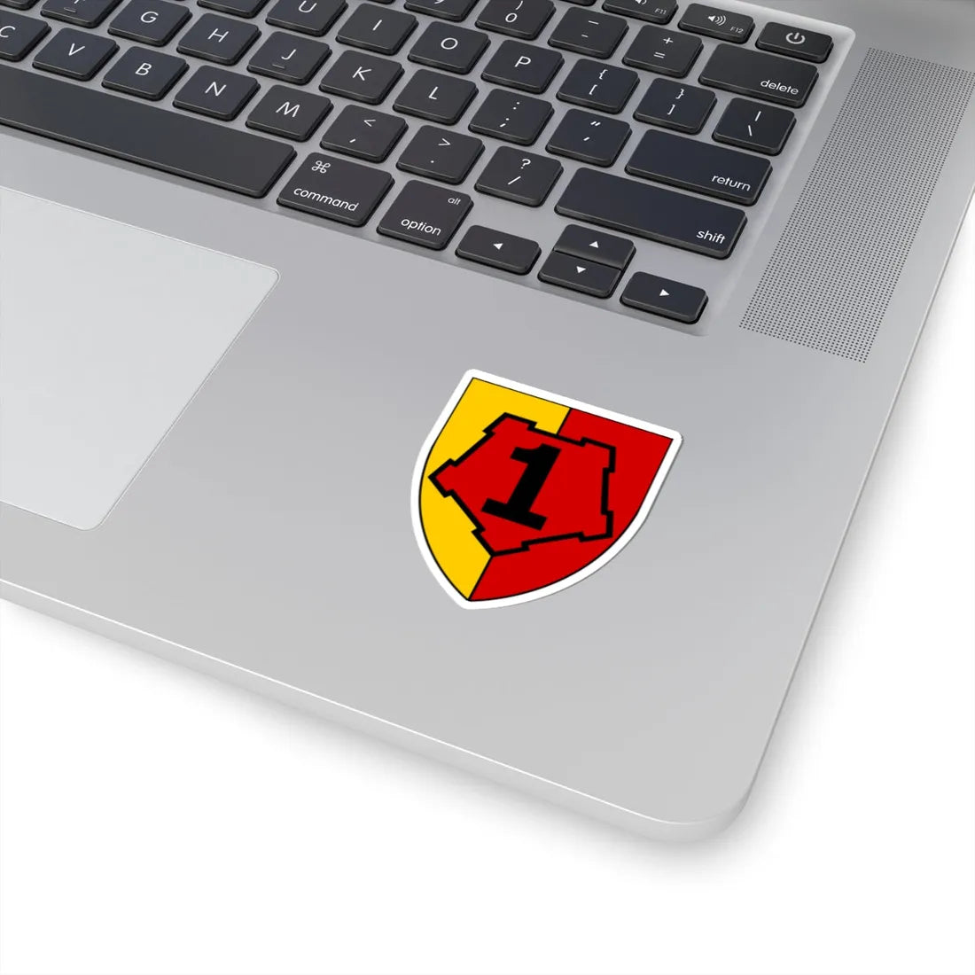 Emblem for the I-DLR (Denmark) (Coat of Arms) STICKER Vinyl Kiss-Cut Decal - The Sticker Space