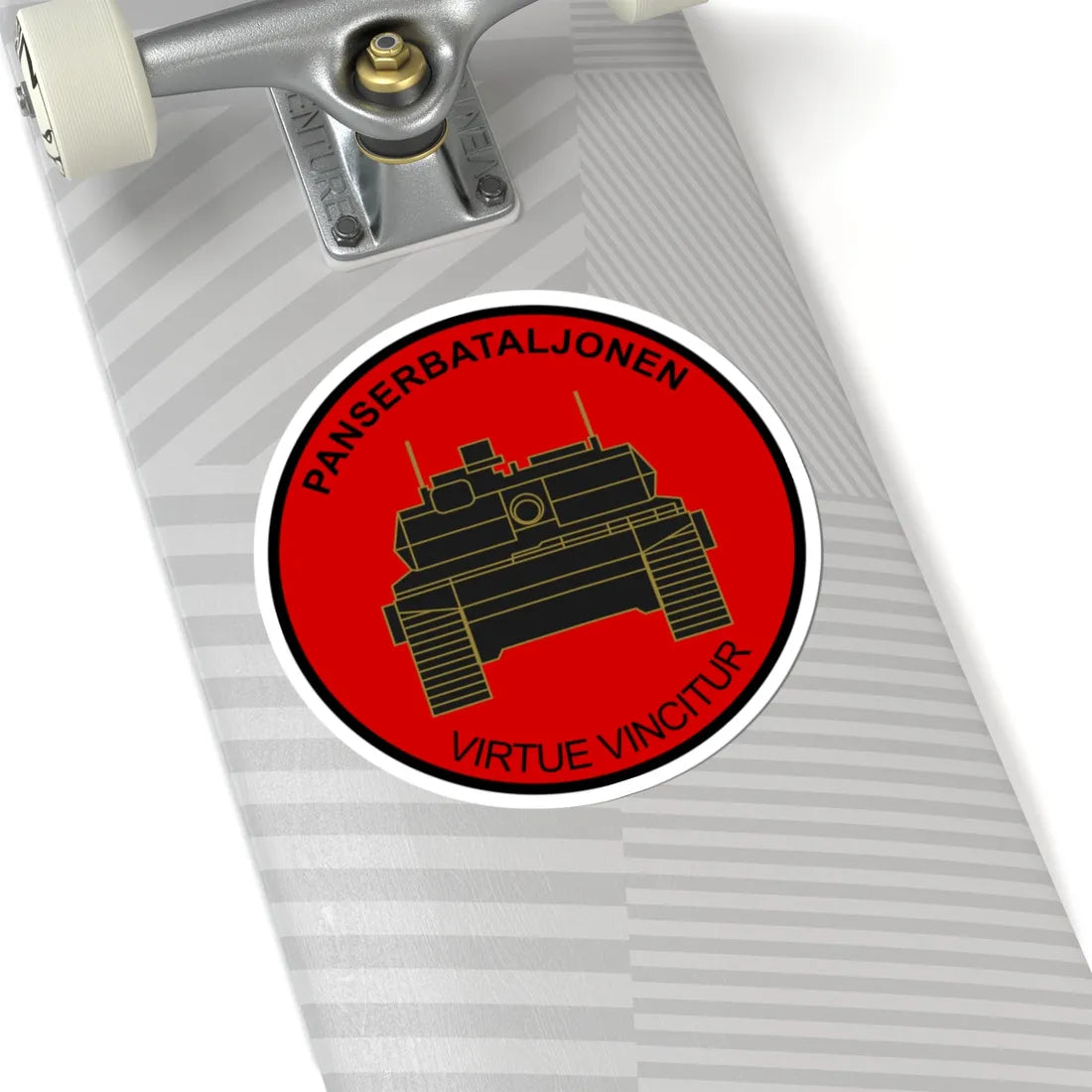 Emblem for the I-JDR (Denmark) (Coat of Arms) STICKER Vinyl Kiss-Cut Decal - The Sticker Space