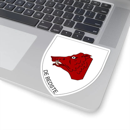 Emblem for the II-PLR (Denmark) (Coat of Arms) STICKER Vinyl Kiss-Cut Decal - The Sticker Space