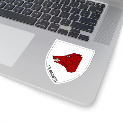 Emblem for the II-PLR (Denmark) (Coat of Arms) STICKER Vinyl Kiss-Cut Decal - The Sticker Space