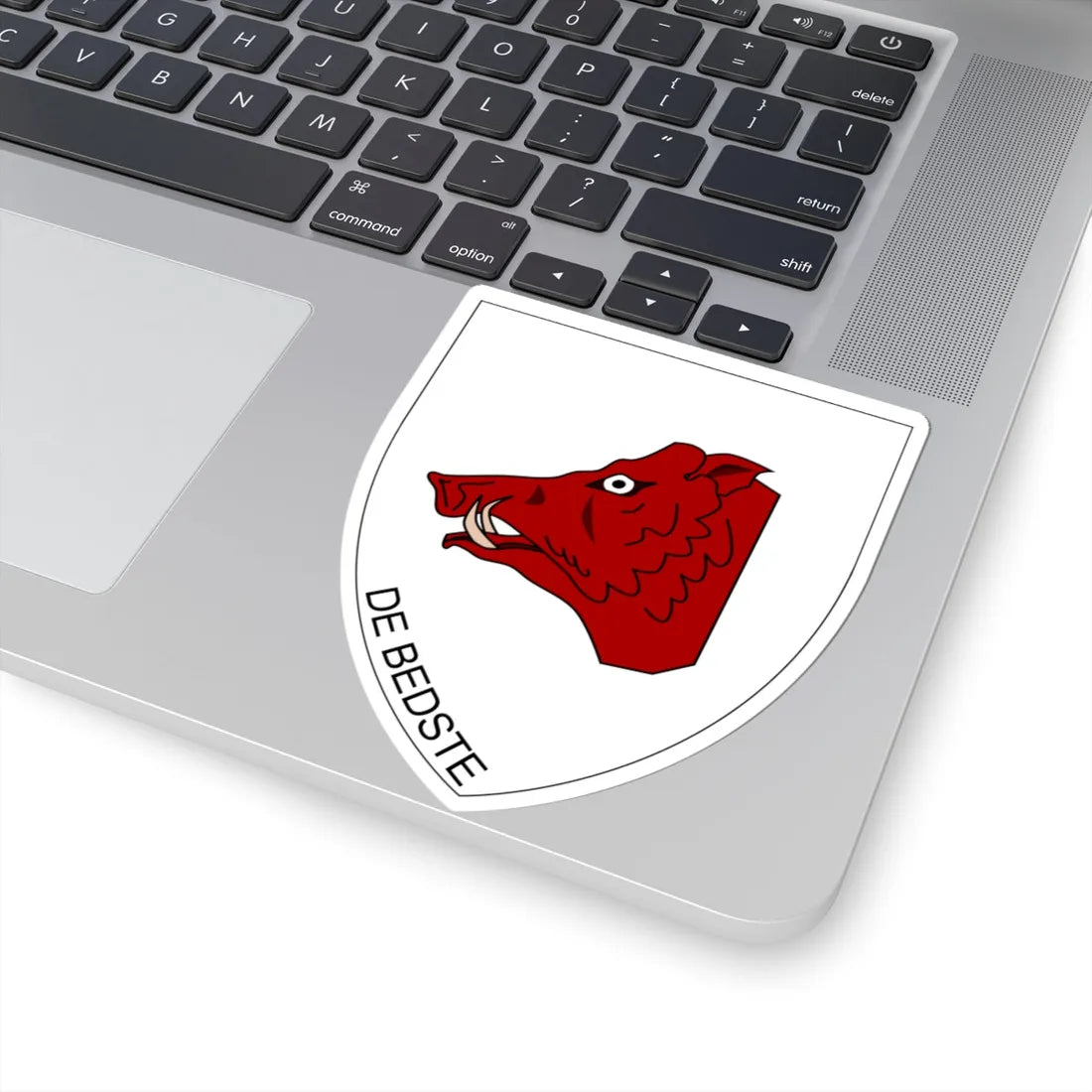 Emblem for the II-PLR (Denmark) (Coat of Arms) STICKER Vinyl Kiss-Cut Decal - The Sticker Space