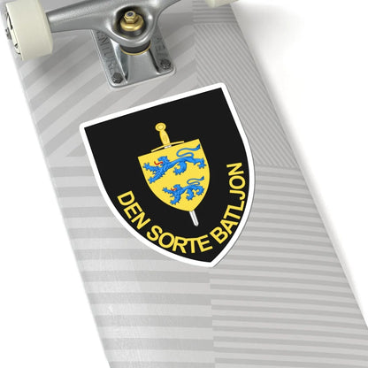 Emblem for the II-SLFR (Denmark) (Coat of Arms) STICKER Vinyl Kiss-Cut Decal - The Sticker Space