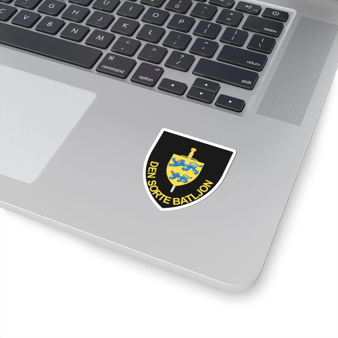 Emblem for the II-SLFR (Denmark) (Coat of Arms) STICKER Vinyl Kiss-Cut Decal - The Sticker Space