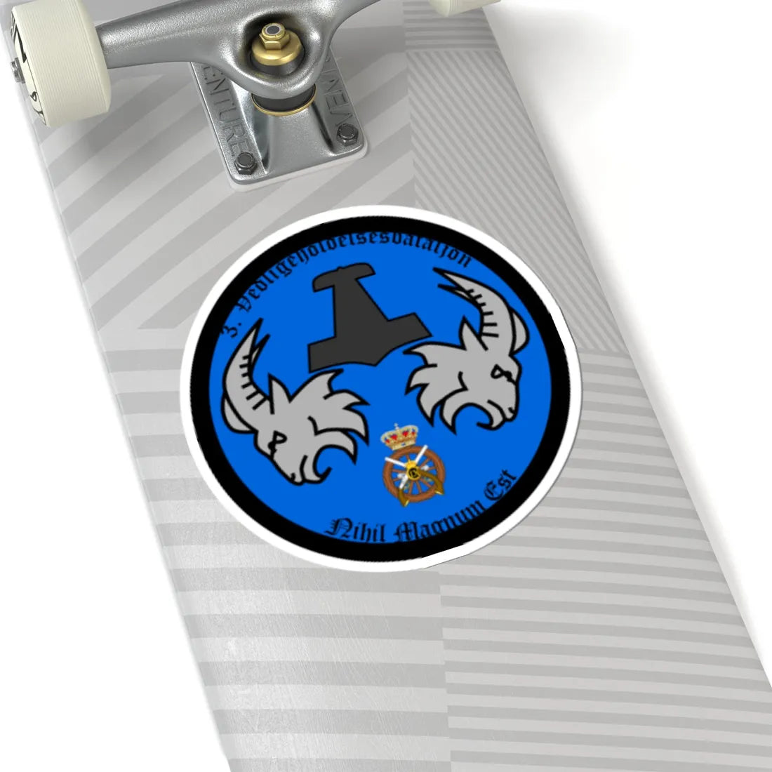 Emblem for the III-TRR (Denmark) (Coat of Arms) STICKER Vinyl Kiss-Cut Decal - The Sticker Space