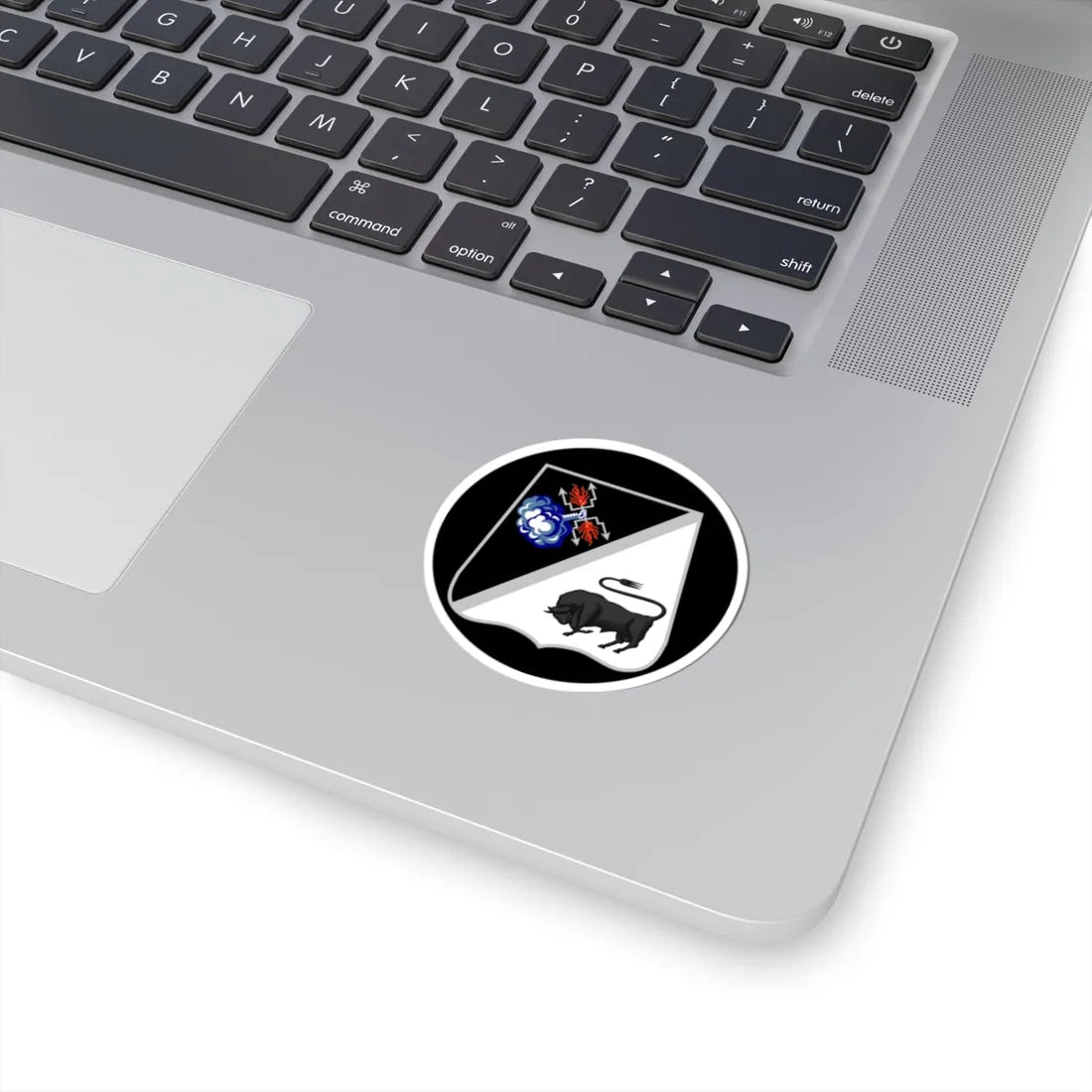 Emblem for the LIV-V-GHR (Denmark) (Coat of Arms) STICKER Vinyl Kiss-Cut Decal - The Sticker Space