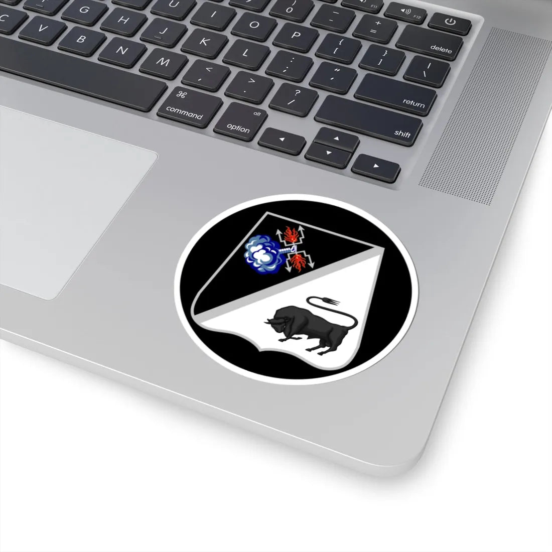Emblem for the LIV-V-GHR (Denmark) (Coat of Arms) STICKER Vinyl Kiss-Cut Decal - The Sticker Space