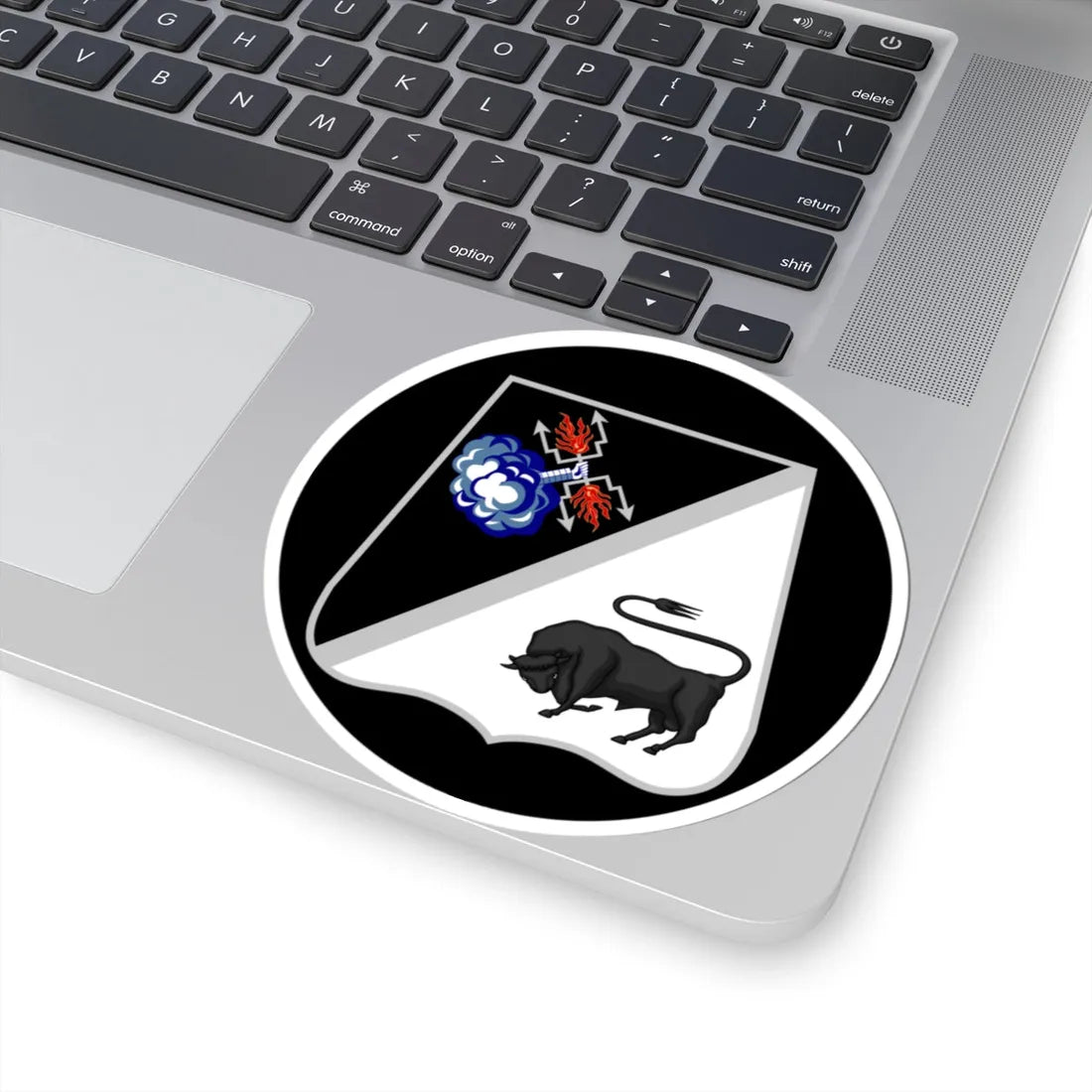 Emblem for the LIV-V-GHR (Denmark) (Coat of Arms) STICKER Vinyl Kiss-Cut Decal - The Sticker Space
