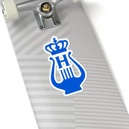 Emblem for the Princes Music Corps Denmark (Denmark) (Coat of Arms) STICKER Vinyl Kiss-Cut Decal - The Sticker Space