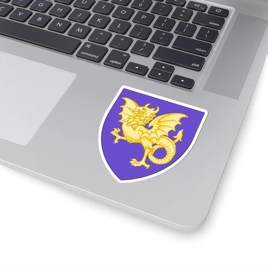 Emblem for the Staff-I-FLR (Denmark) (Coat of Arms) STICKER Vinyl Kiss-Cut Decal - The Sticker Space
