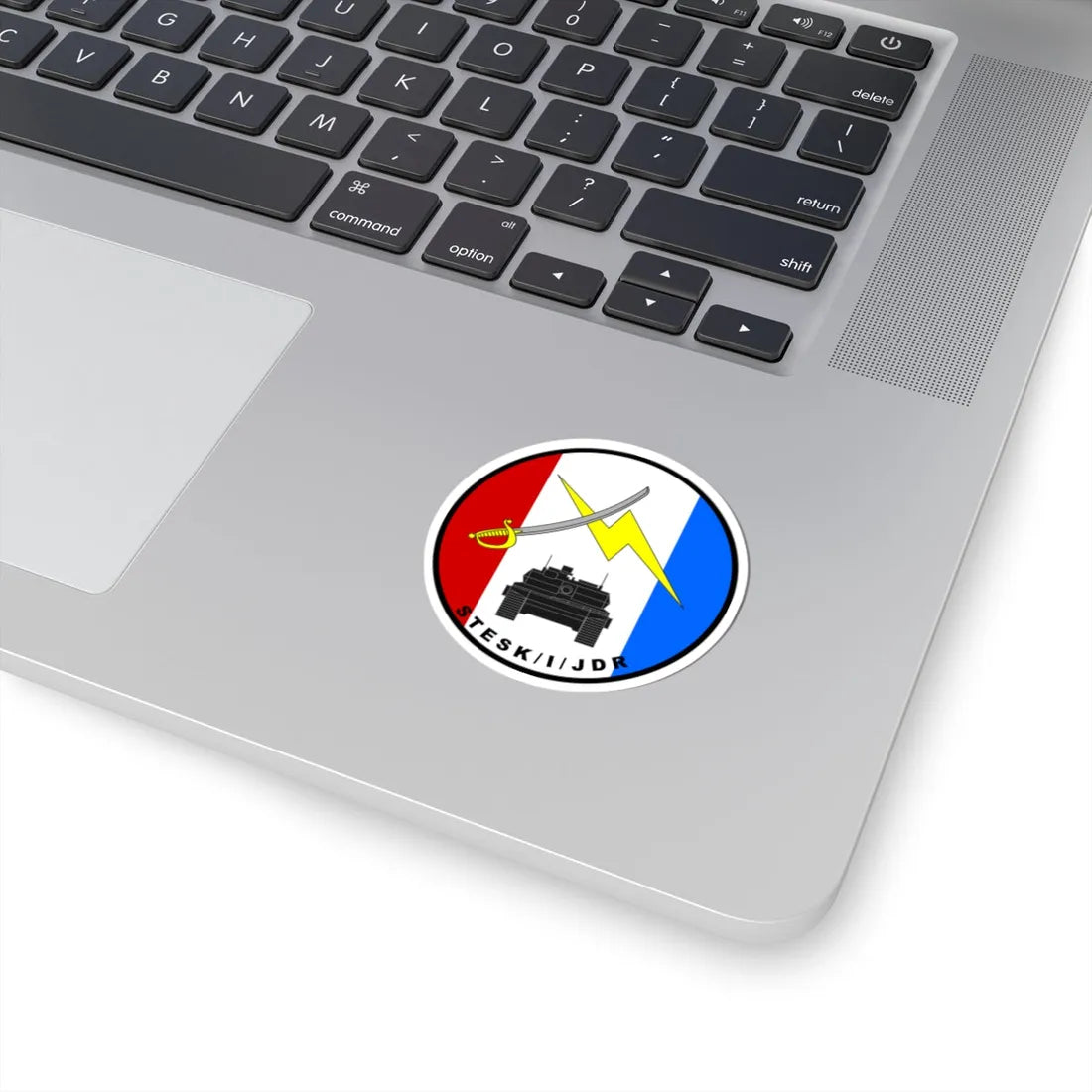 Emblem for the Staff-I-JDR (Denmark) (Coat of Arms) STICKER Vinyl Kiss-Cut Decal - The Sticker Space