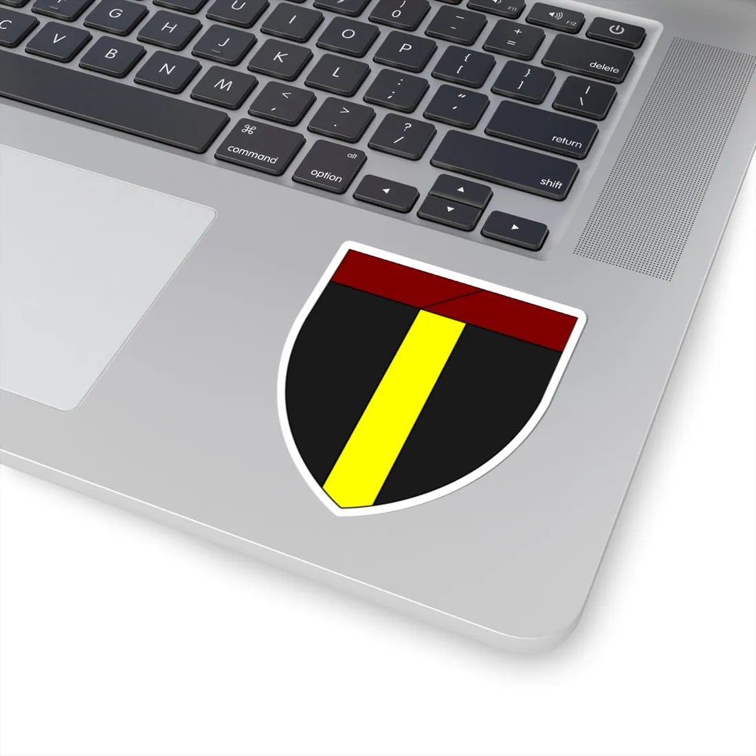 Emblem for the Staff-I Jyske Brigade-KJFR (Denmark) (Coat of Arms) STICKER Vinyl Kiss-Cut Decal - The Sticker Space