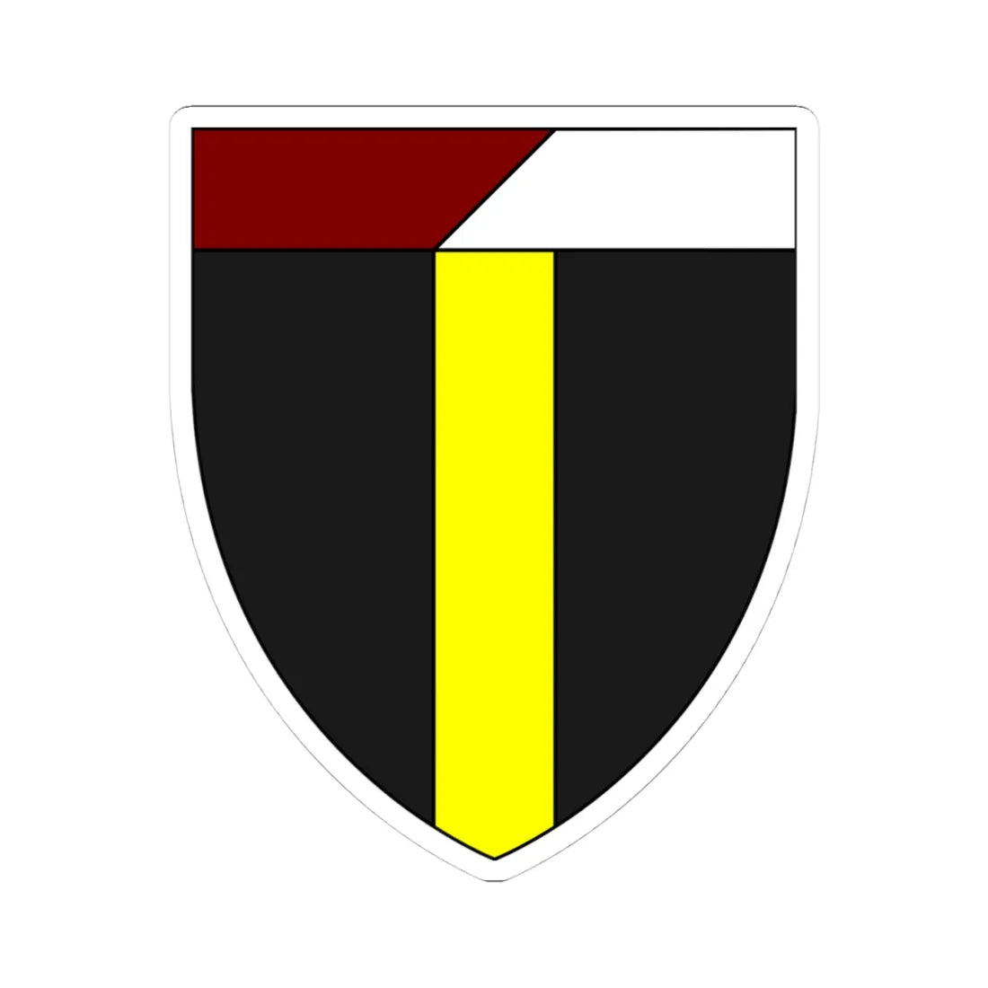 Emblem for the Staff-II-KJFR (Denmark) (Coat of Arms) STICKER Vinyl Kiss-Cut Decal - The Sticker Space