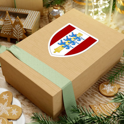 Emblem for the V-SJLAR (Denmark) (Coat of Arms) STICKER Vinyl Kiss-Cut Decal - The Sticker Space