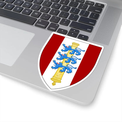 Emblem for the V-SJLAR (Denmark) (Coat of Arms) STICKER Vinyl Kiss-Cut Decal - The Sticker Space