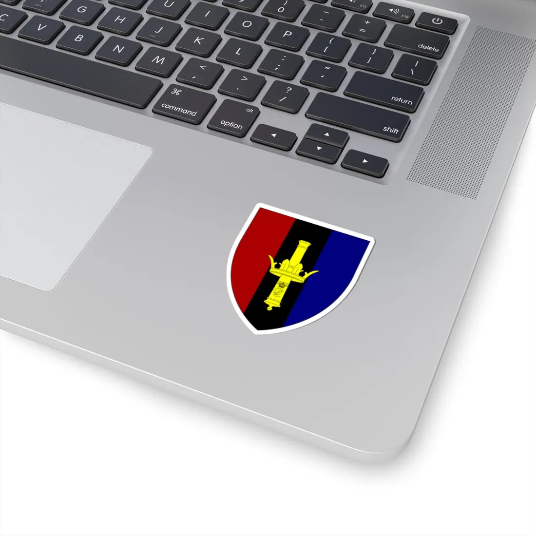 Emblem for the XIV-KRAR (Denmark) (Coat of Arms) STICKER Vinyl Kiss-Cut Decal - The Sticker Space