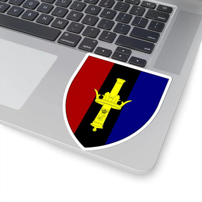 Emblem for the XIV-KRAR (Denmark) (Coat of Arms) STICKER Vinyl Kiss-Cut Decal - The Sticker Space